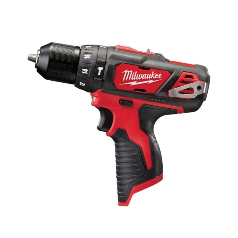Milwaukee M12BPD 12V Cordless 10mm Compact Combi Hammer Drill Bare Unit