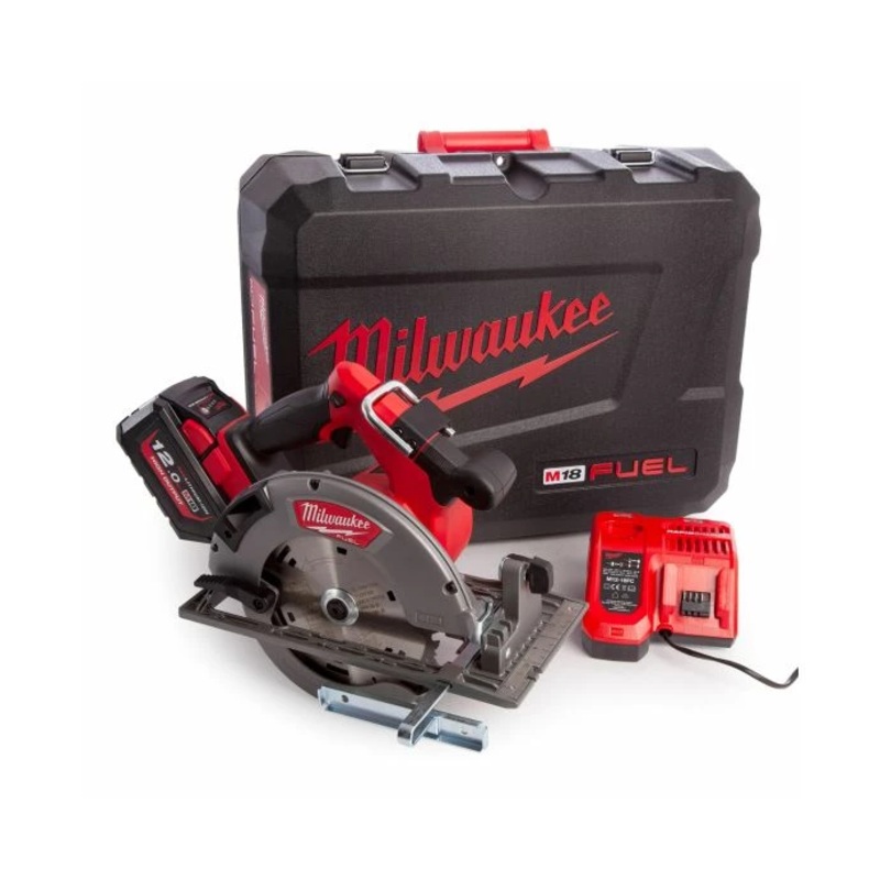 Milwaukee M18FCS66-121C 18V FUEL 66mm Circular Saw With 1 x 12.0Ah Battery, Charger & Carry Case