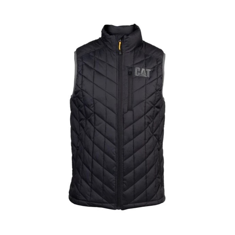 Caterpillar Insulated Vest – Size: XL Colour: Black Charcoal