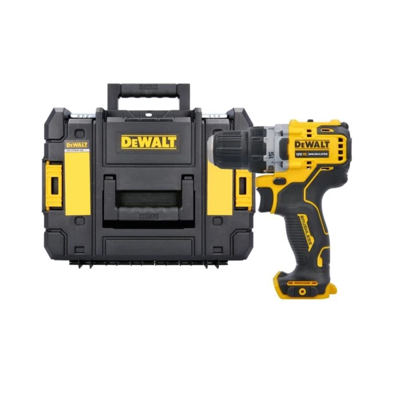 DeWalt DCD701 10.8V / 12V XR Cordless Brushless Sub-Compact Drill Driver With DWST1-70703 TSTAK II Case