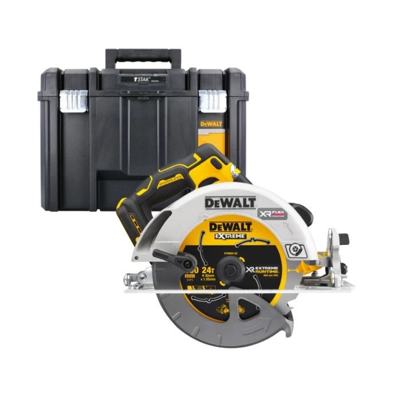 DeWalt DCS573NT 18V XR Brushless FlexVolt Advantage 190mm Circular Saw With TStak Case