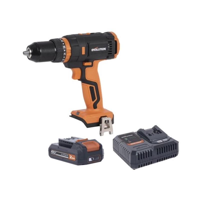 Evolution R13CMB-Li EXT Combi Drill 18V 1 x 2.0Ah Li-ion