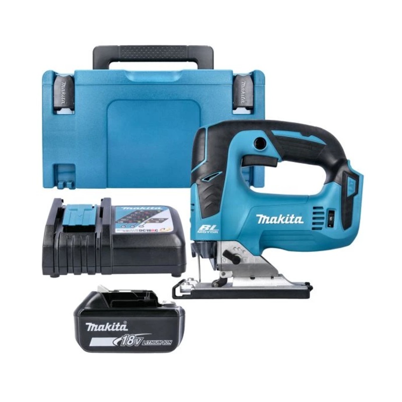 Makita DJV182 18V LXT Brushless Jigsaw With 1 x 4.0Ah Battery, Charger & Case