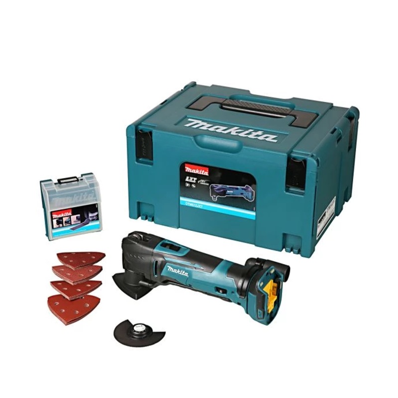 Makita Multi Tool DTM51ZJX7 18V LXT Cordless With 23 Piece Accessory Set & Case Type 3