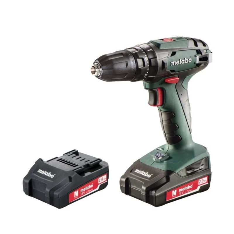 Metabo SB 18 Combi Hammer Drill 18V 2 x 2.0Ah Li-ion