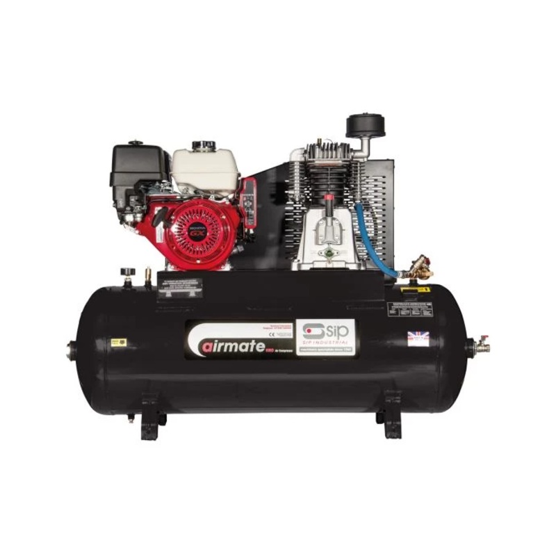 SIP ISHP5.5/150 Industrial Petrol Compressor