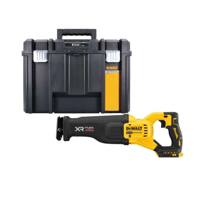 DeWalt DCS386NT 18V XR Brushless FlexVolt Advantage High Power Reciprocating Saw in TSTAK VI Case