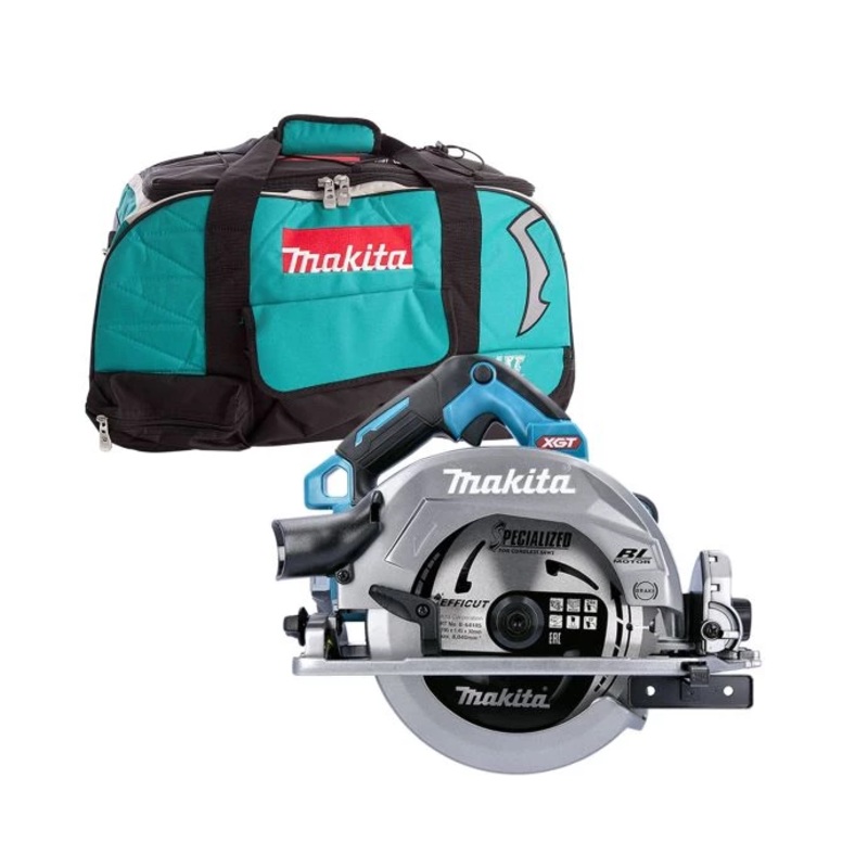 Makita Circular Saw HS004GZ 40V Max XGT 190mm Cordless Brushless AWS Robust Saw For Demanding Applications With LXT400 Bag