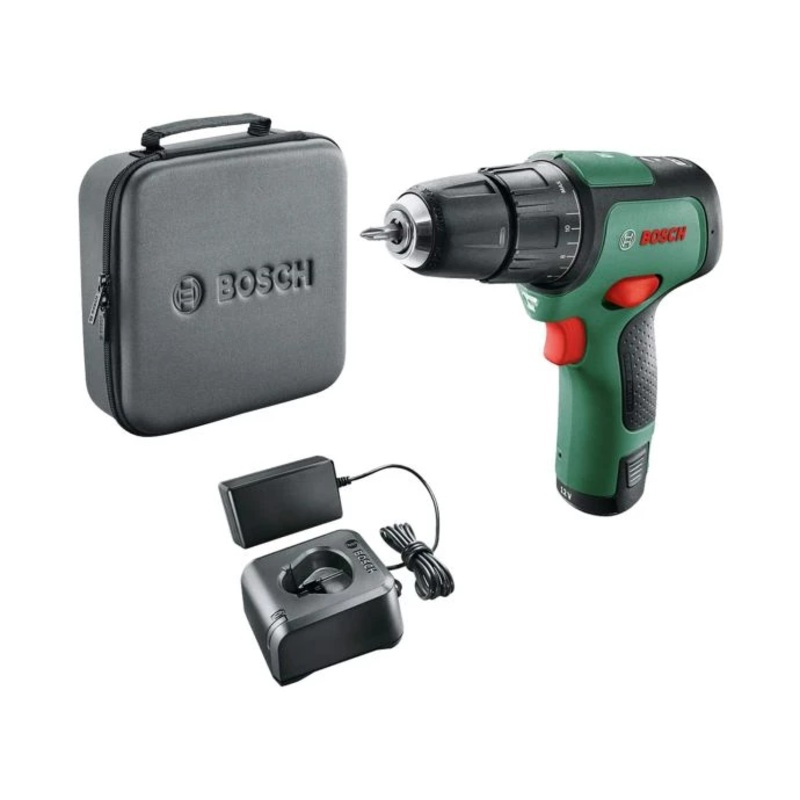 Bosch 06039B6172 EasyImpact 12V Cordless Brushless Combi Drill With 1 x 1.5Ah Battery, Charger & Case