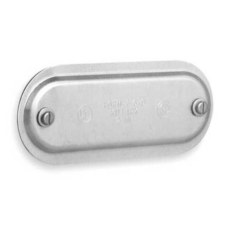 Conduit Body Cover Type: Screw-On Series 7 Size: 1-1/2 Steel By Hubbell-Killark 570