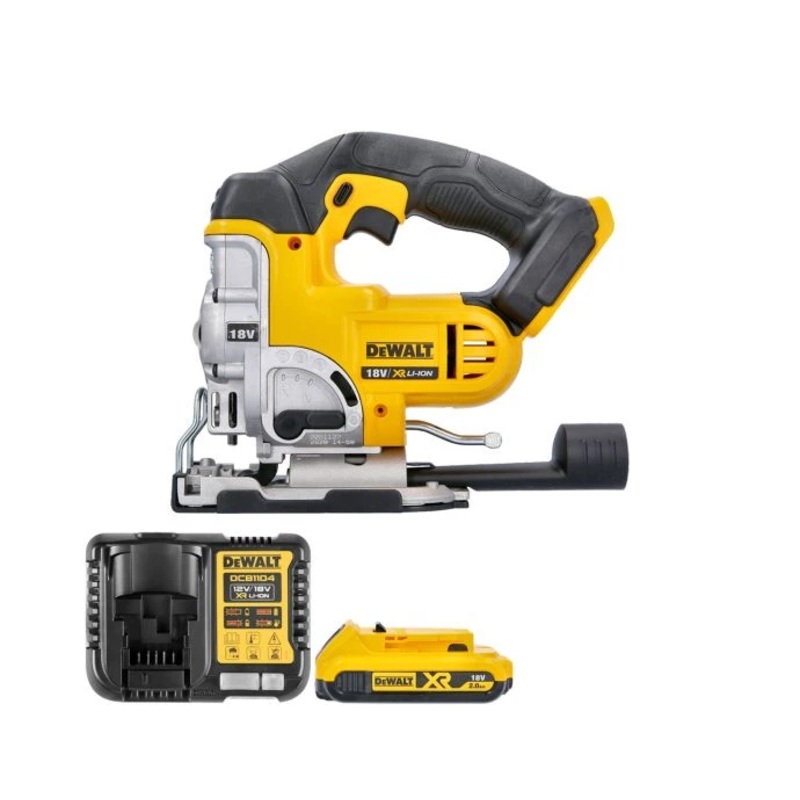 DeWalt DCS331 18V XR Li-Ion Cordless Jigsaw With 1 x 2Ah battery & charger