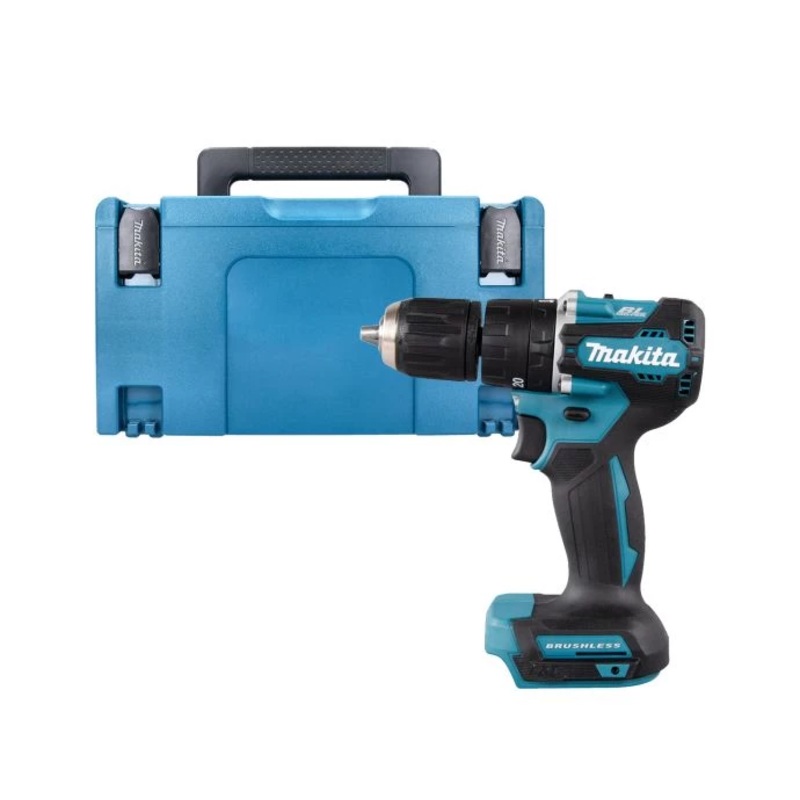 Makita Combi Drill DHP487Z 18V LXT Cordless Brushless 1/2″ 2-Speed Keyless Chuck Max 40Nm With Case Type 3