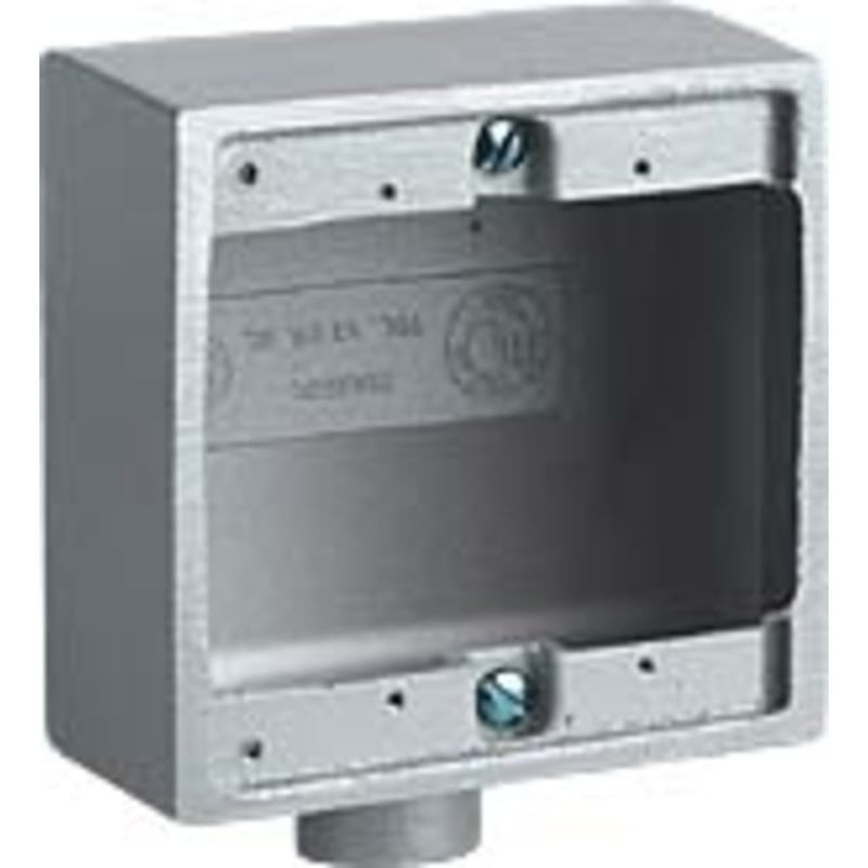 Device Box 2gang Fe 3/4 By Hubbell-Killark 2FD-2M