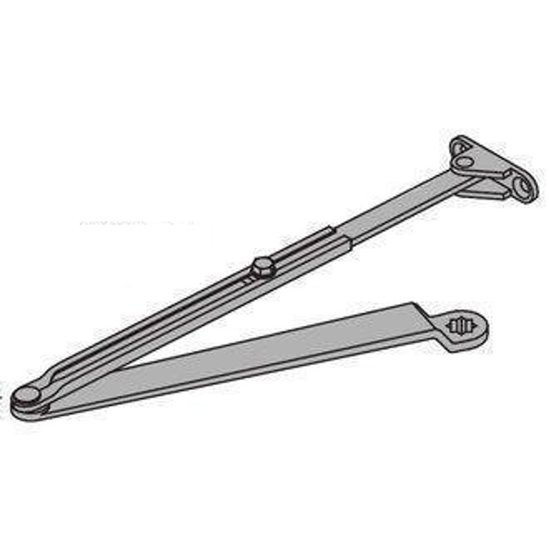 LCN 1460-3077L-BLK Surface Mount Door Closer part Long Regular Arm in Black Finish