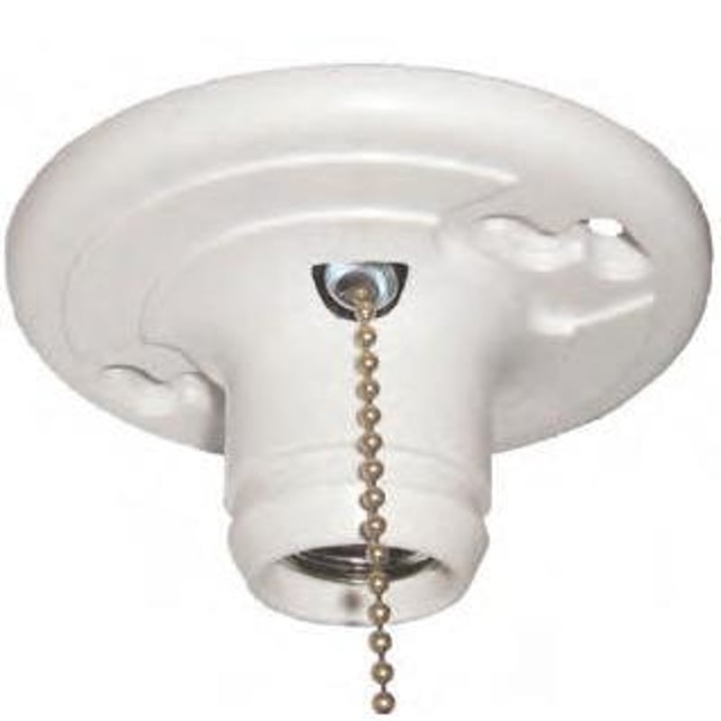 Medium Base Incandescent Lampholder By Allied Moulded LH-12P