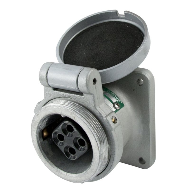 Pin & Sleeve Receptacle 30 Amp 4-Pole 4-Wire By Appleton ADR3044