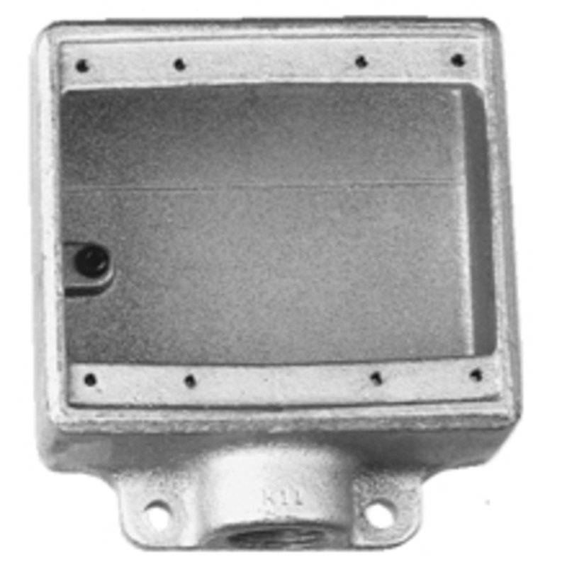 3/4 NPT CST IRON FS BX TWO GNG MTG LUGS By Cooper Crouse-Hinds FS22