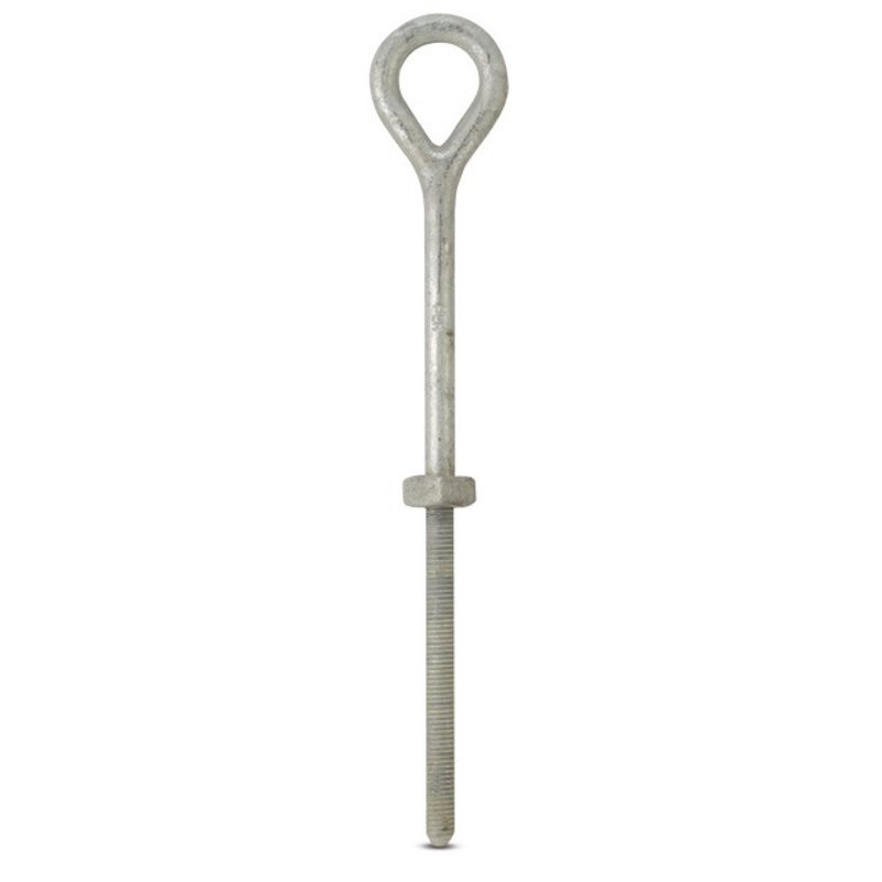 5/8 Forged Oval Eye Bolt 12 Length By Powerline Hardware P9412