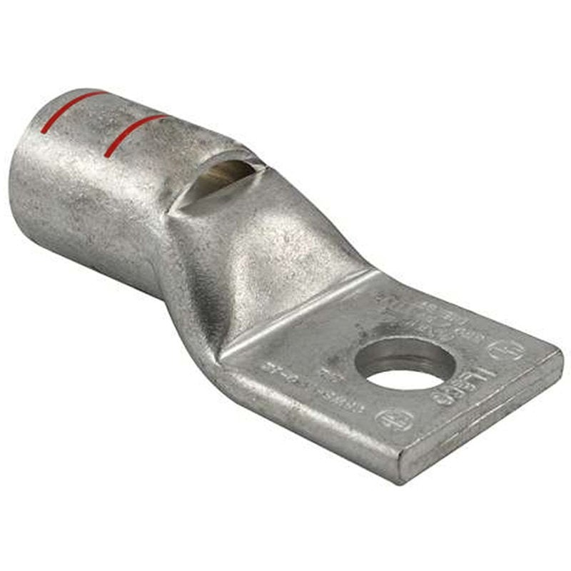 Compression Lug 1-Hole Copper 250 MCM 1/2 Stud Size By Ilsco CSWS-250-12