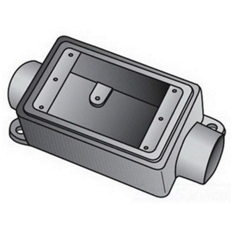 FDC 1 GANG CAST BOX 3/4 IN HUB By OZ Gedney FDC175