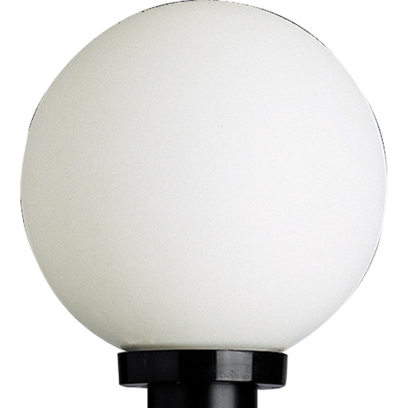 Globe 1-100W MED POST LANTERN BL By Progress Lighting P5478-60