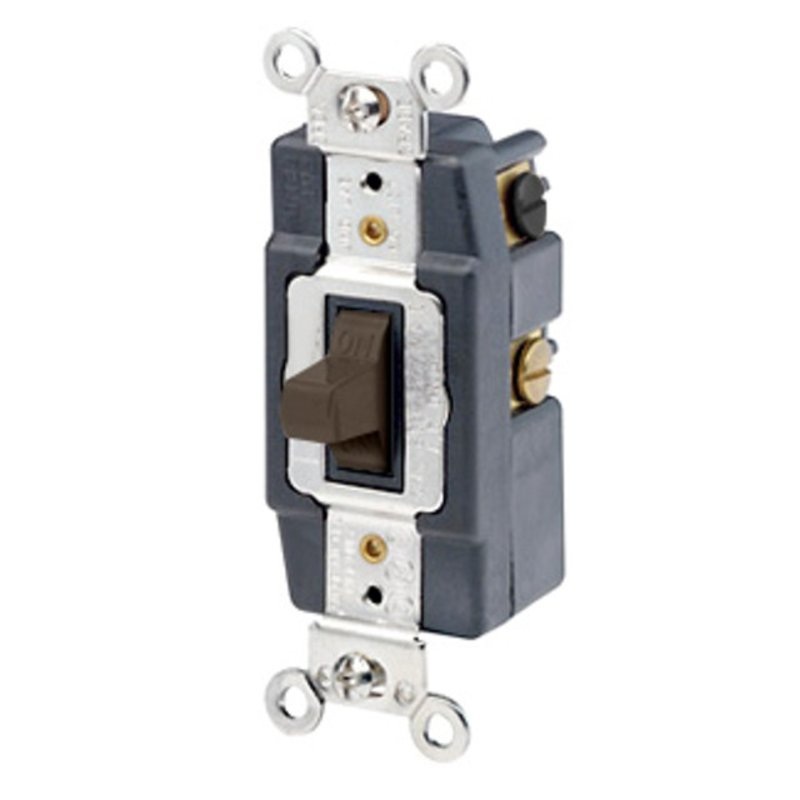 Maintained Toggle Switch Brown By Leviton 1286