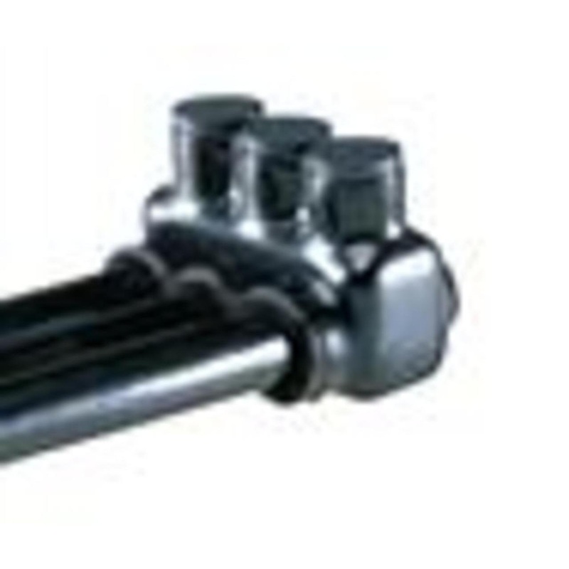 Multi-Tap Connector 4-Port Black Insulated 750 – 250 MCM 1-Sided By NSI Tork IPL750-4