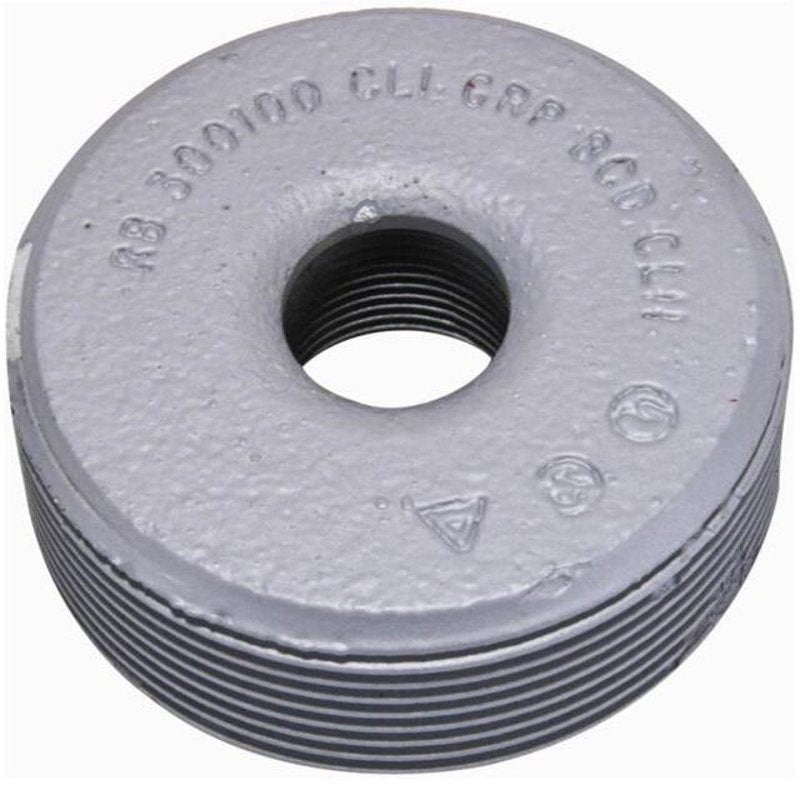 Reducing Bushing Threaded 3 x 1 Malleable Iron By Appleton RB300100