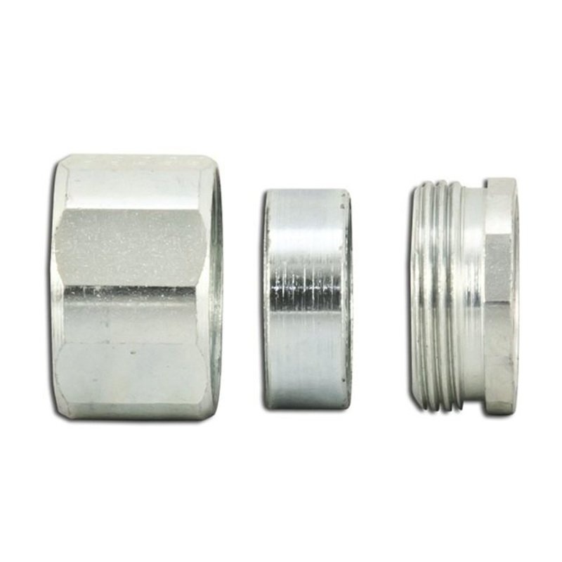 Rigid Three Piece Erickson Coupling 3/4 Diameter Steel/Zinc By American Fittings ER 75