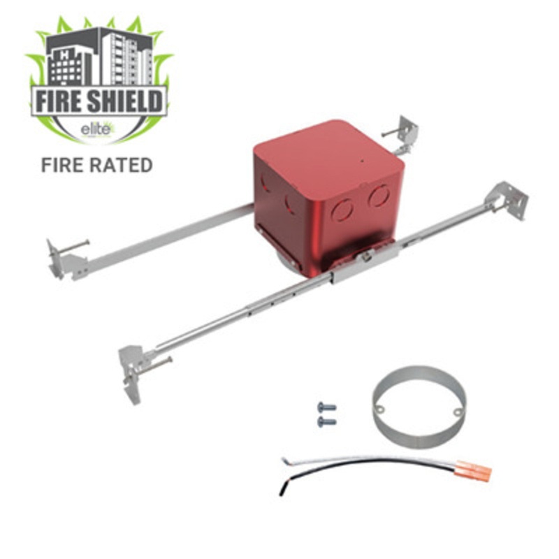 2 Hour Fire Rated J-Box (New Construction) 4 Retrofit By Elite Lighting FS-IC-JBOX
