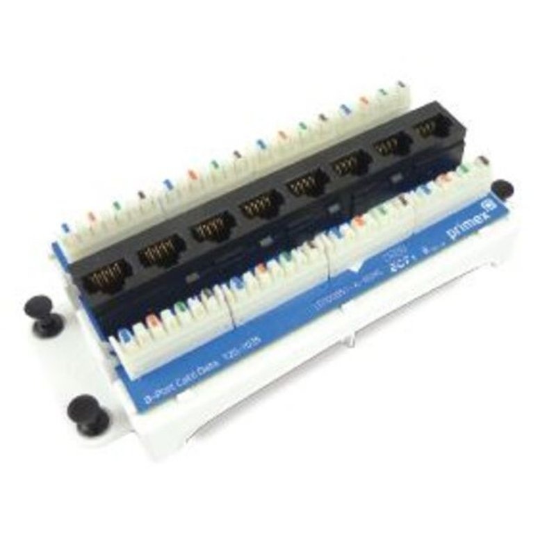 Data Module Cat6 8-Port  By Primex Manufacturing DM8CAT6