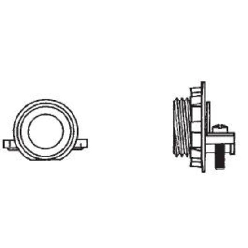 Flex/AC/MC/NM Cable Connector 1-1/4 1.050 – 1.345 Zinc Die Cast By Arlington 8404