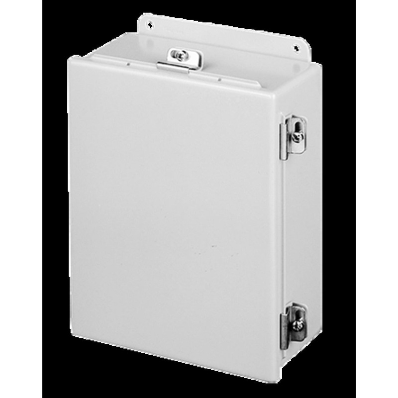 Junction Box NEMA 4 Continuous Hinge 16 x 10 x 6 By nVent Hoffman A16106CHNF