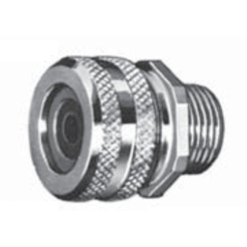 Liquidtight Strain Relief Cord and Cable Connector 1-1/4 Hub Cable Range 1.250 – 1.375 Steel By Appleton CG125125S