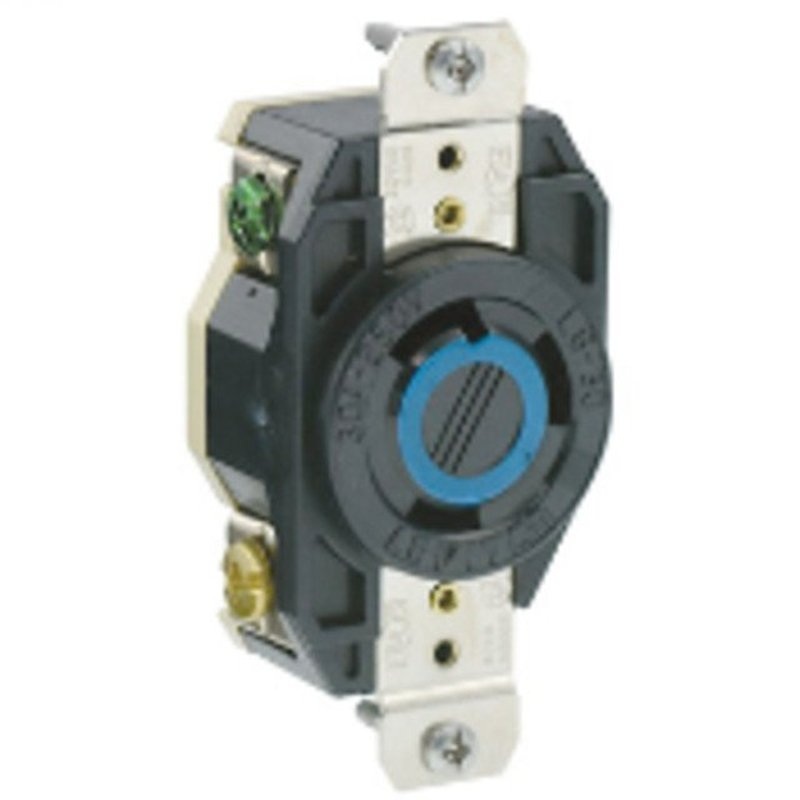 Locking Receptacle 30A 250V. L6-30R 2P3W By Leviton 2620