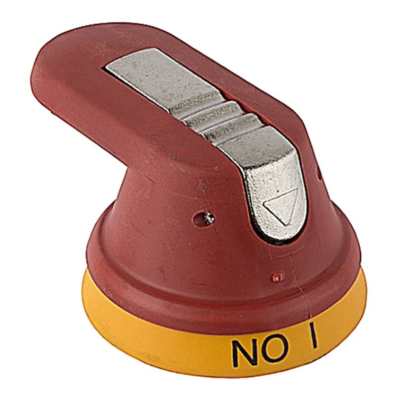 Red & Yellow Pistol Handle 65×6 4x Ss Hasp By ABB OHY65L6EH