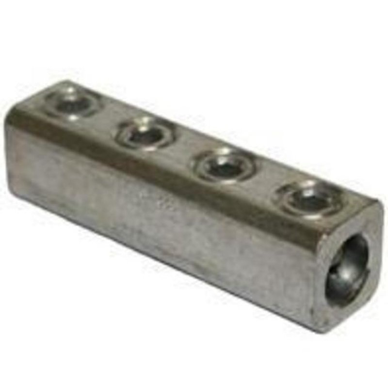 2 AWG-500 MCM Aluminum Splicer-Reducer By Penn-Union SR500