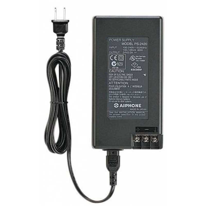Aiphone PS-2420UL Individual Power Supply – KAL DOOR HARDWARE
