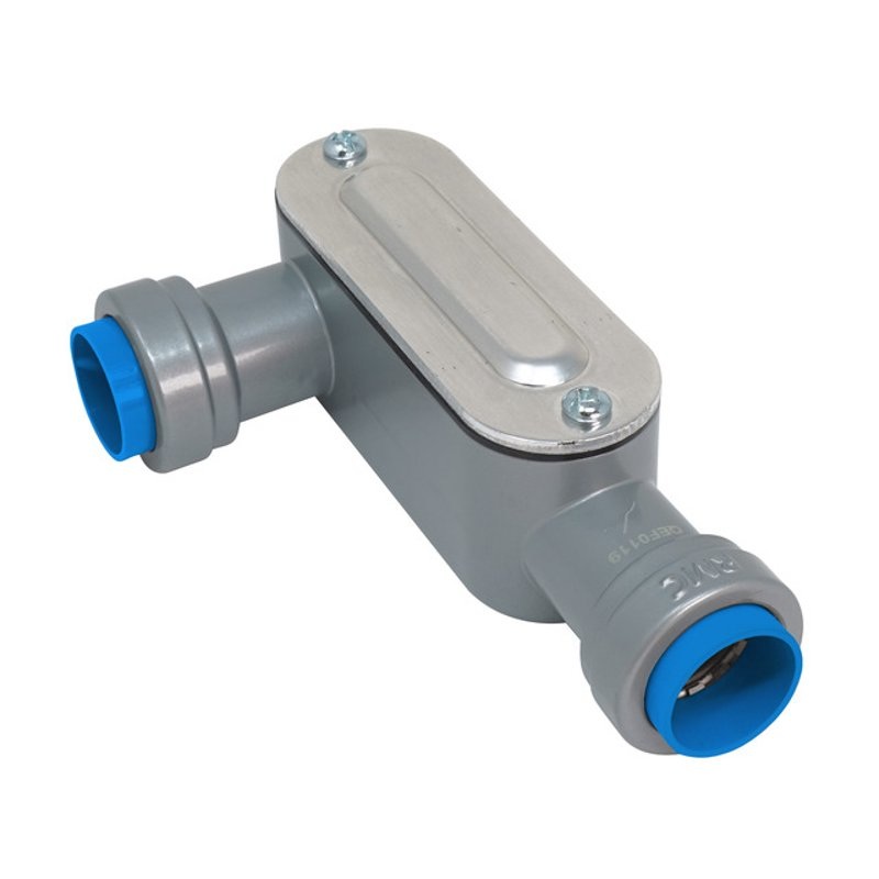 SIMPush 1-1/2 Rigid LR Conduit Body By Southwire SIMPush RLR150W