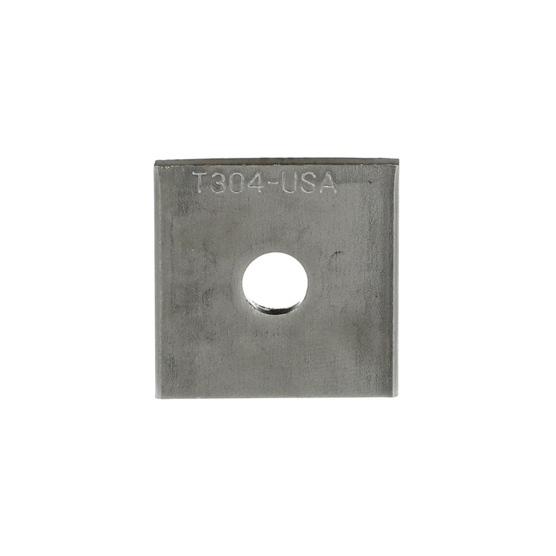 Square Washer 3/8 Steel By Superstrut AB241 3/8 SS