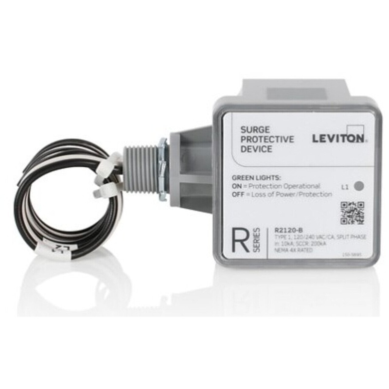 Type 1 Surge Protective Device 120/240 VAC Split Phase By Leviton R2120-B