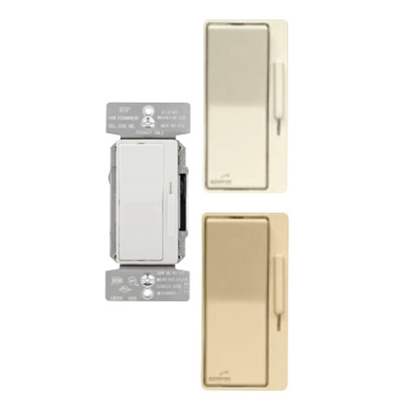 Univ. decorator dimmer w/ preset W/V/LA By Eaton Arrow Hart DUL06P-C2