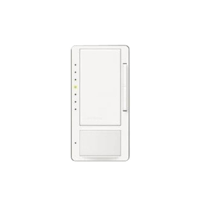 Vacancy Sensor Dimmer 600W Maestro White By Lutron MSCL-VP153MH-WH