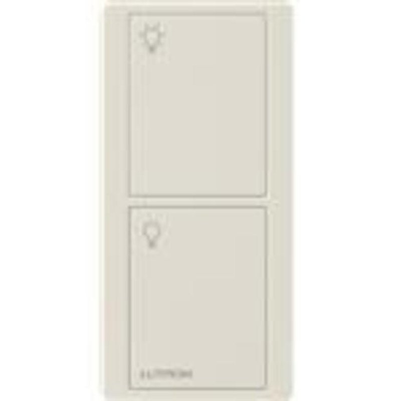Wireless Remote Control 2 Button Icon Pico LA By Lutron PJ2-2B-GLA-L01