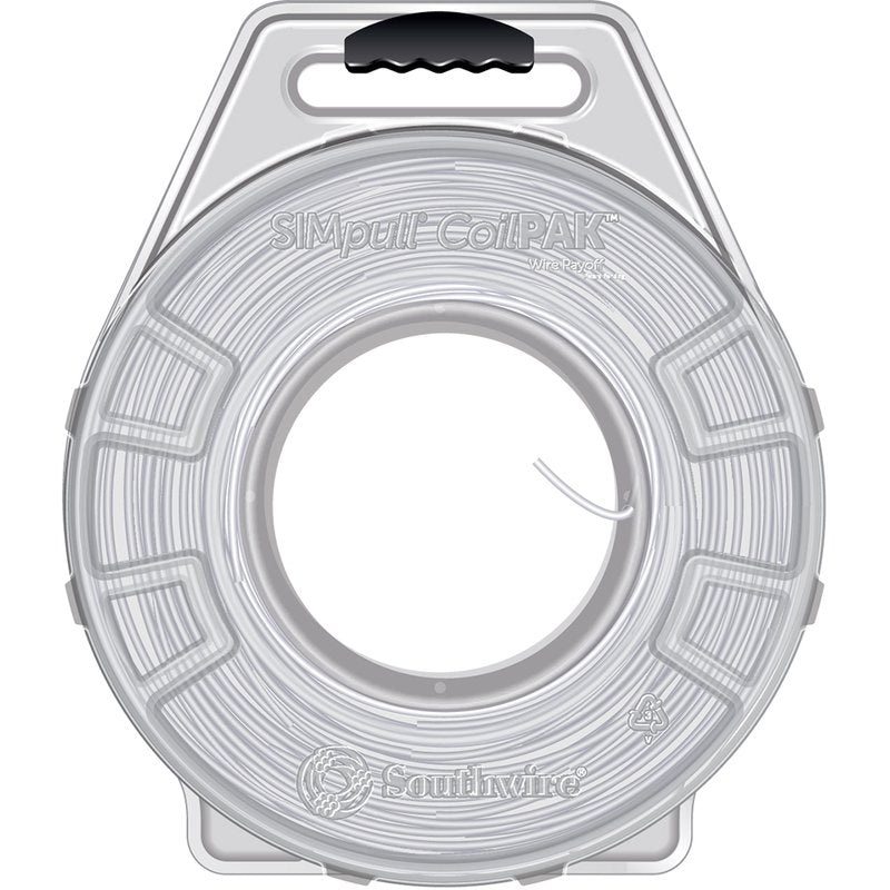 10 THHN/THWN-2 STR Copper White/Blue Stripe 1250′ CoilPak By Southwire 58026105