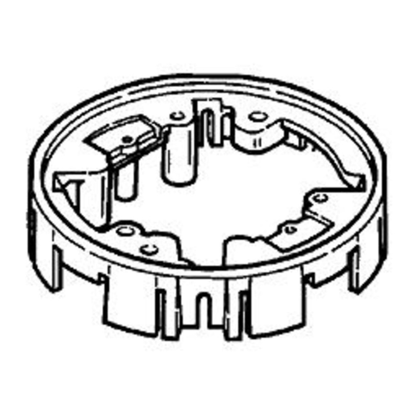 Adapt Ring 5511 Nm Floor Box By Hubbell-Raco 6244