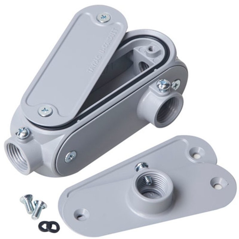 Conduit Body Type: Universal Size: 1/2 By Hubbell-TayMac UCB050