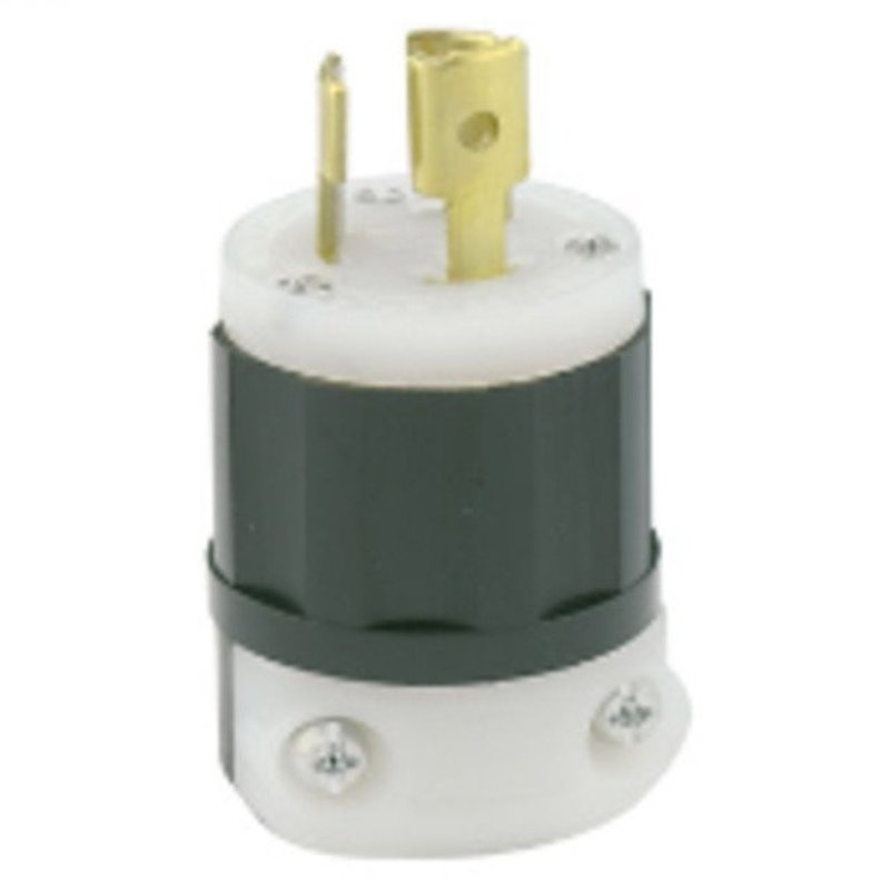 Locking Plug 15A 125V 2P3W By Leviton 4720-C