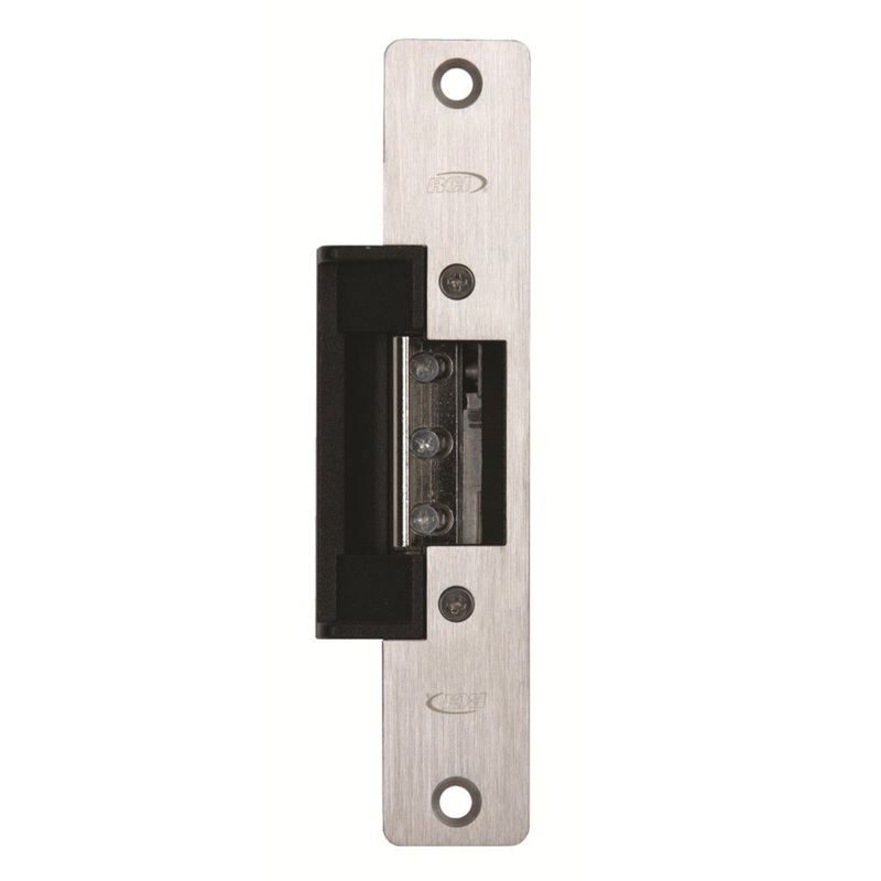 Rutherford Controls RCI 7107-05D Centerline Adjustable Electric Strike Fail Locked (12VDC) – KAL DOOR HARDWARE