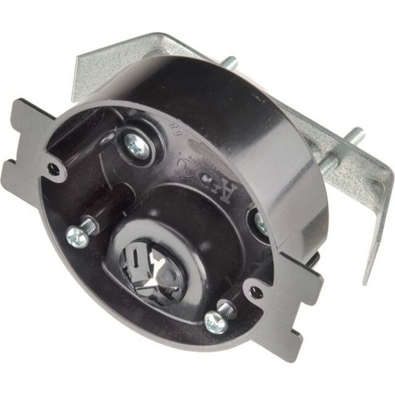 3-1/4 Round Fixture Box Depth: 1-1/4 Non-Metallic By Arlington FSC3212R